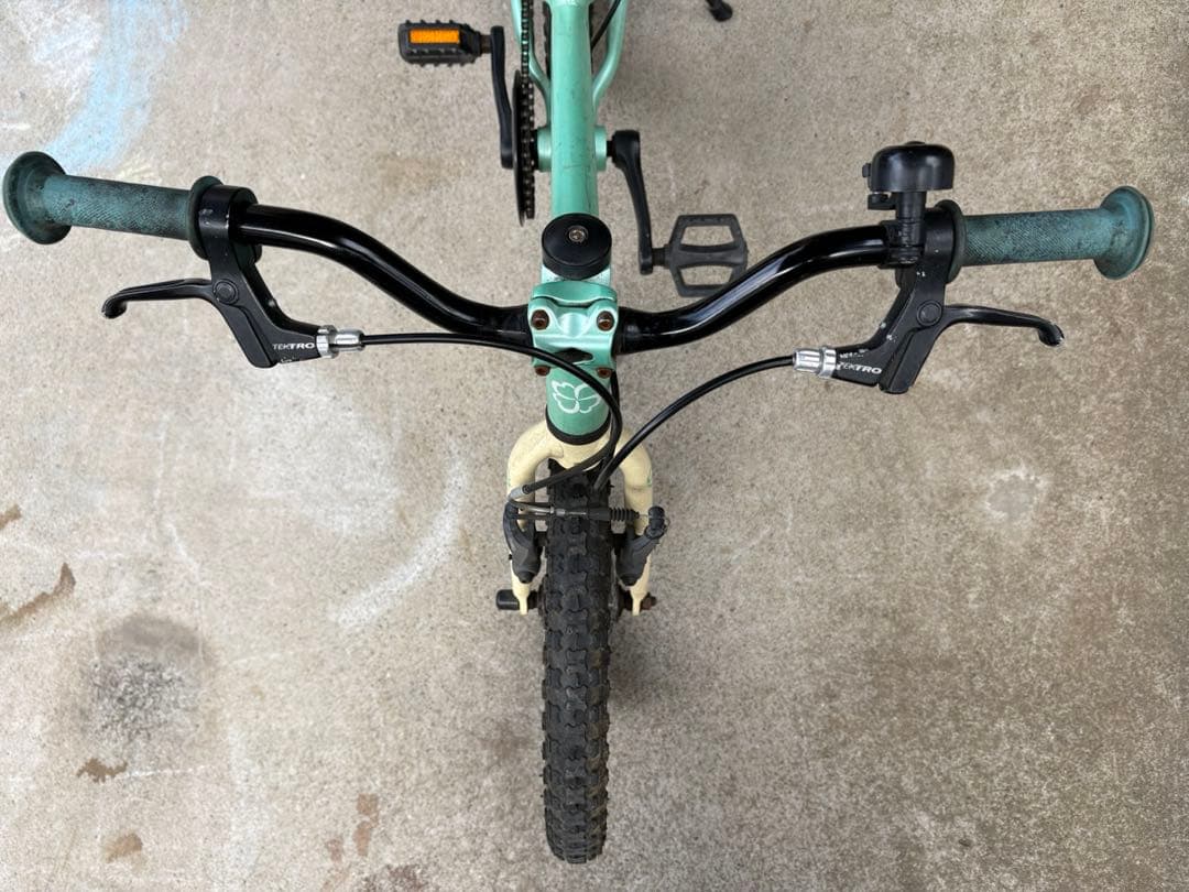⚫︎GO⚫︎　ヨツバサイクル　子供用自転車 16インチ ミントグリーン
