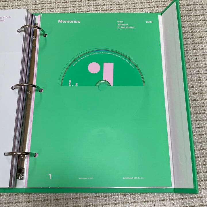 K-POP・アジア BTS Memories of 2020 DVD