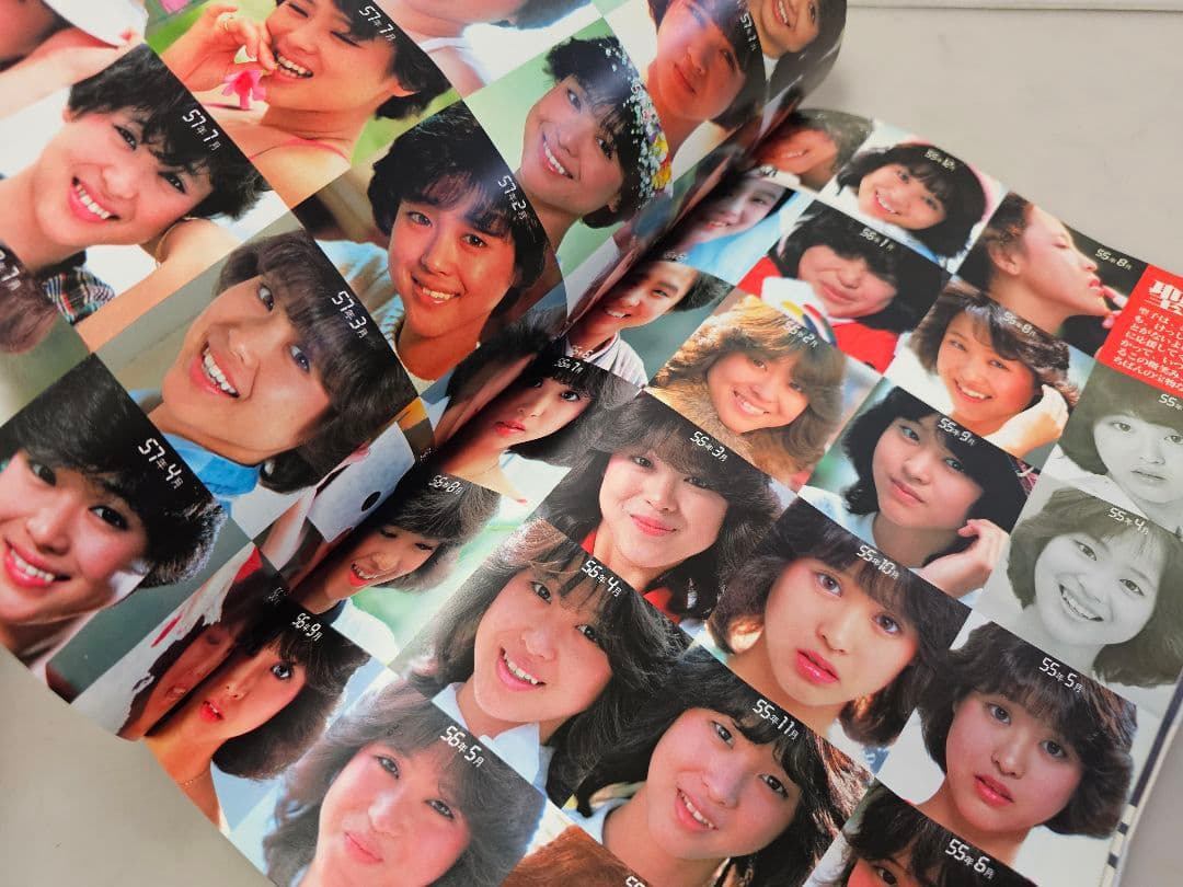 昭和57年 明星特別編集 松田聖子B4写真集～折込ポスター 全記録250カット