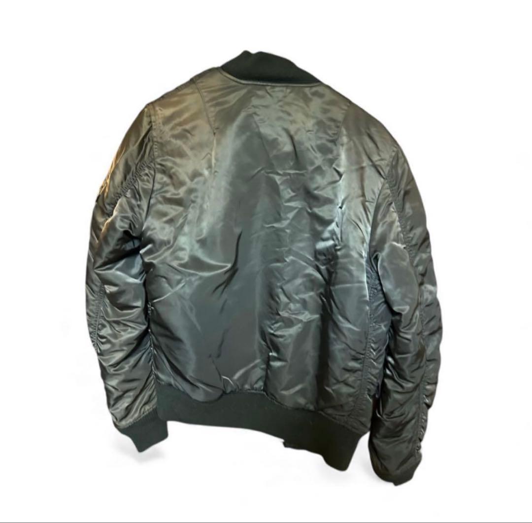 ALPHA ma-1 flight jacket USA製 olive