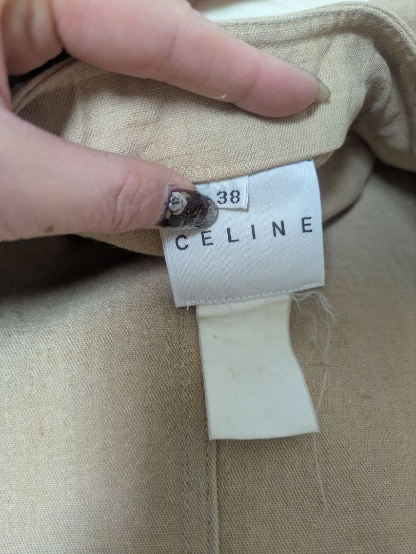 【美品★CELINE】 2way ロングコート/ワンピース