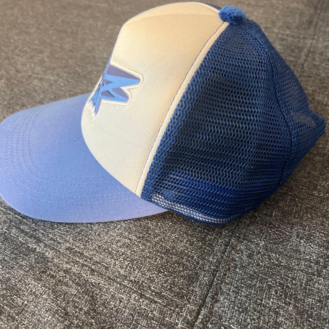 fuguihua HanaのStar trucker hat - blue