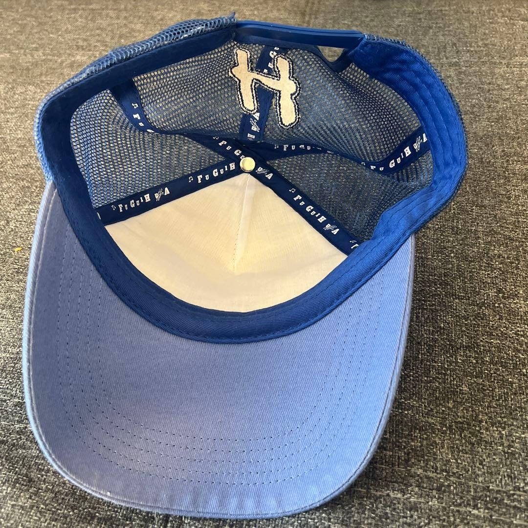 fuguihua HanaのStar trucker hat - blue