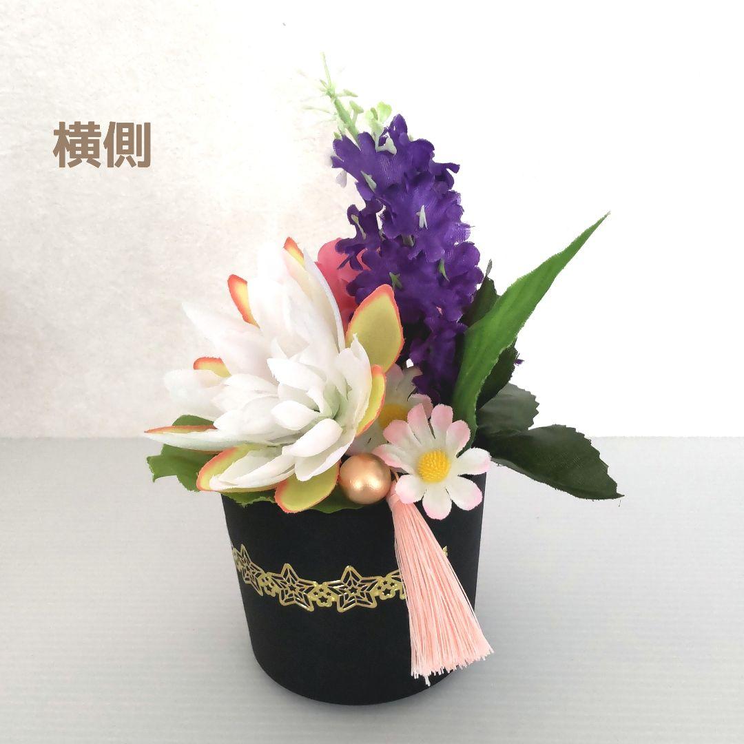 ★ますちゃんです★ 人気の蓮２個セット３作品♡ お手入れ不要の造花♬