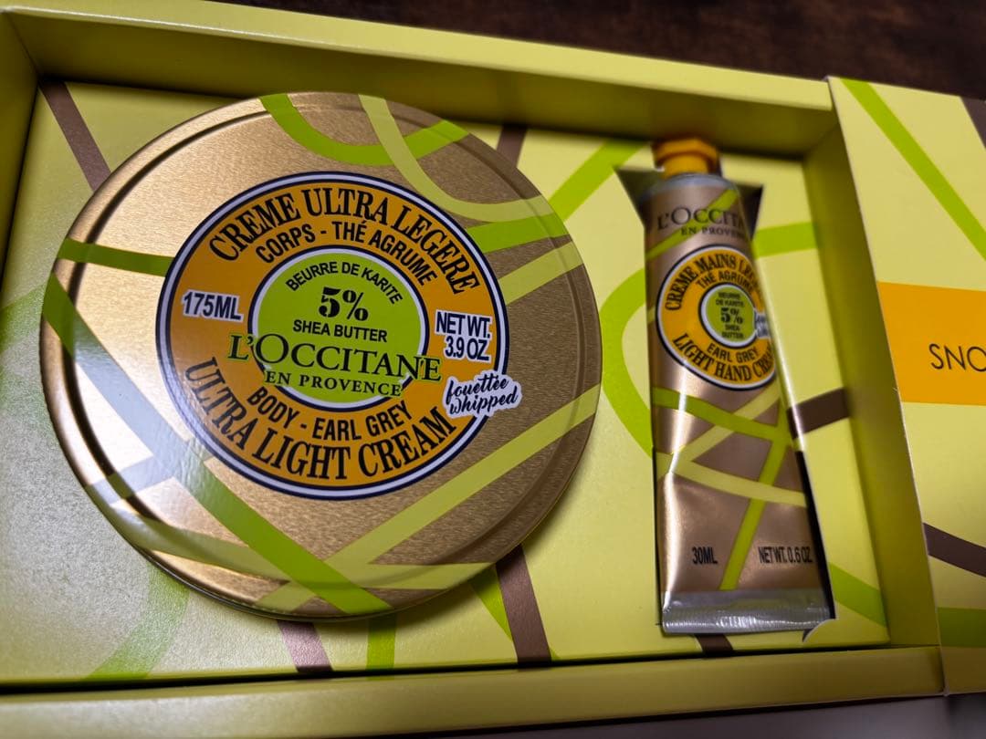 ボディクリーム L'OCCITANE Earl Grey shea Body &Hand