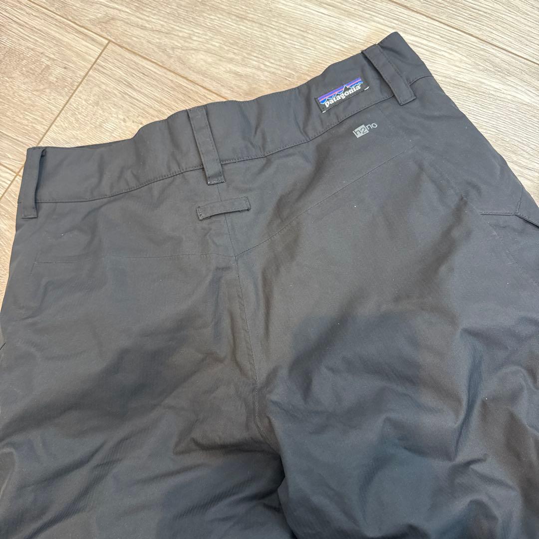 patagonia 子供用スノーボードパンツ L 黒