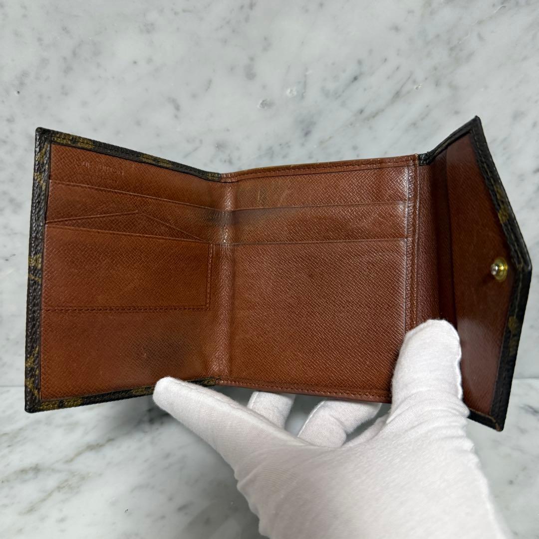 80s LOUIS VUITTON ルイヴィトン 三つ折財布 モノグラム