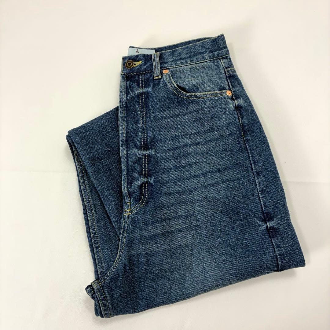 【美品】Curensology ＜&RC＞ワイドルーズデニムパンツ 定価3.1