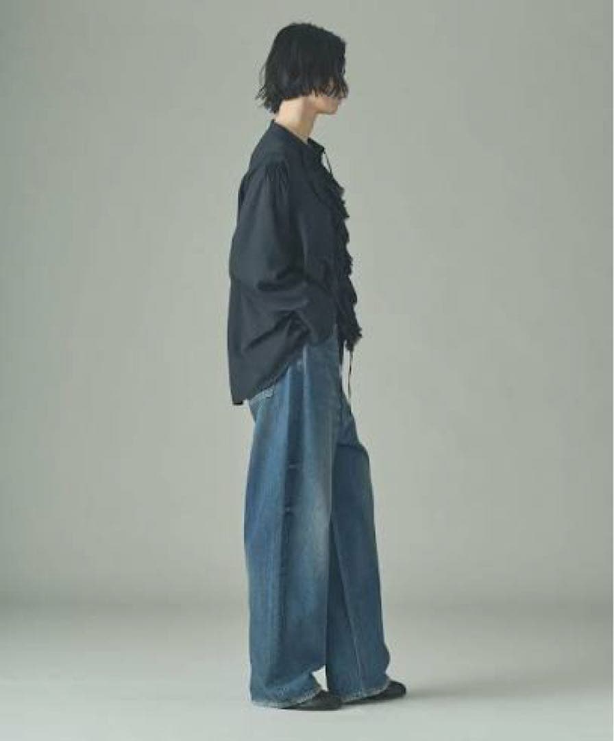 【美品】Curensology ＜&RC＞ワイドルーズデニムパンツ 定価3.1