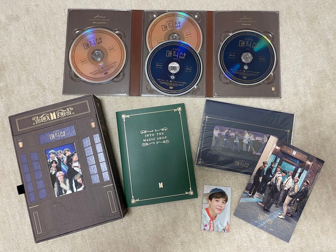 BTS MAGIC SHOP 韓国公演　釜山　DVD ジミントレカ付き