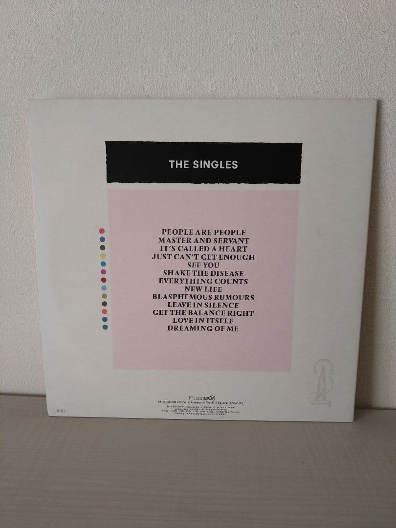 デペッシュ・モード シングルズ81-85 レコード