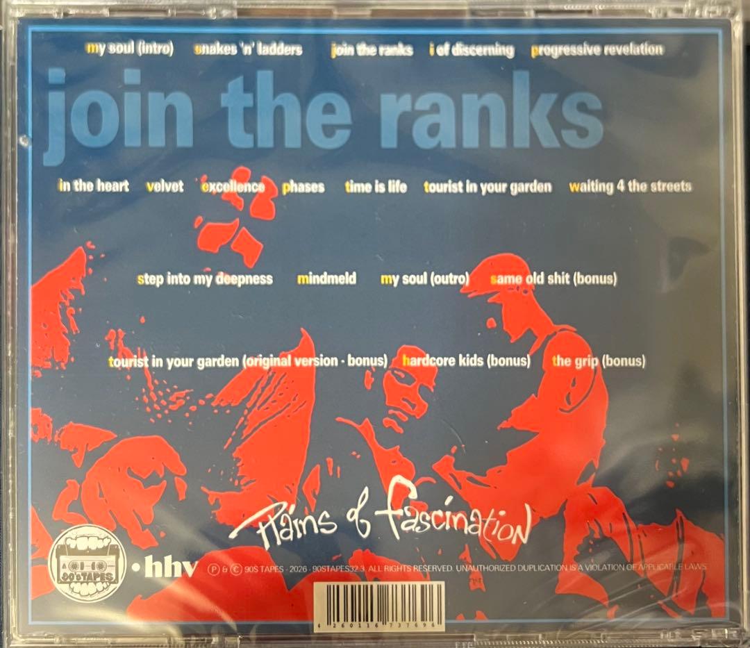 洋楽 Plains Of Fascination Join The Ranks CD