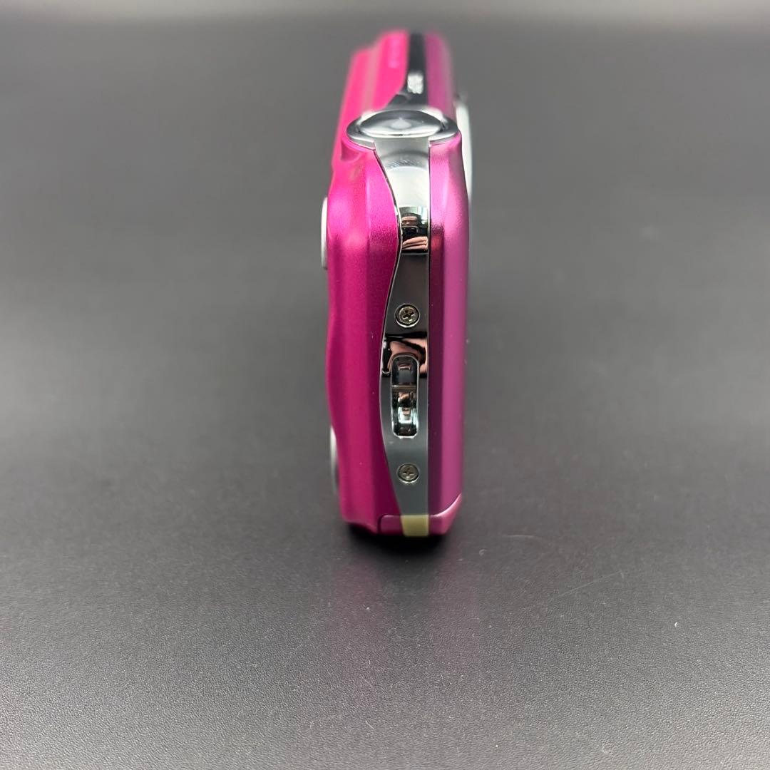 極美品 箱付 FUJIFILM FINEPIX JV250デジカメ ピンク