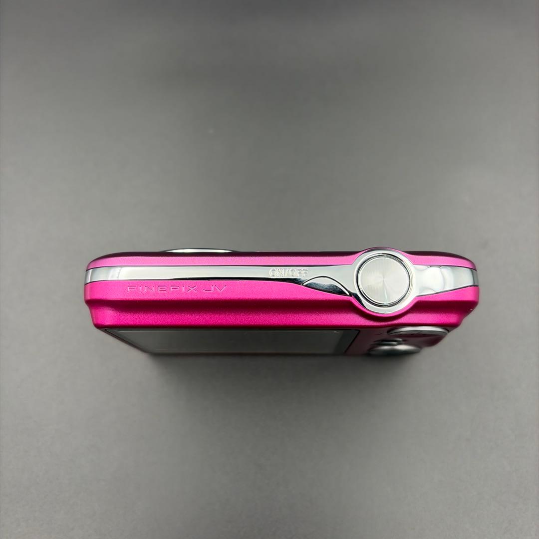 極美品 箱付 FUJIFILM FINEPIX JV250デジカメ ピンク