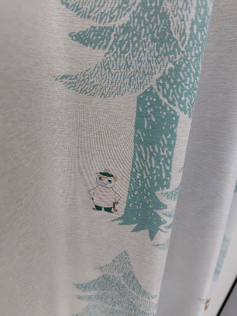 MOOMINムーミン遮光カーテンドレープカーテン２枚組