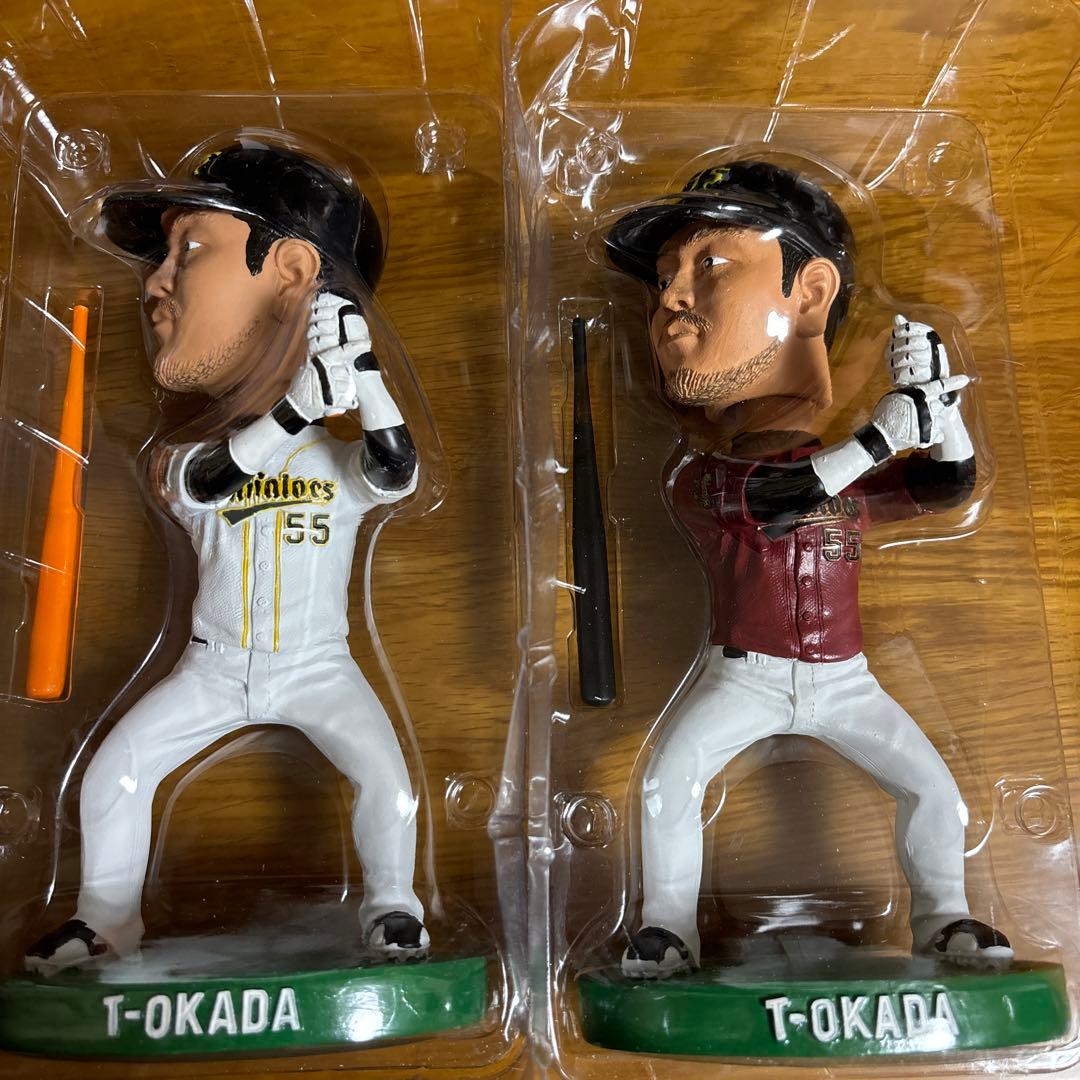 T-岡田　ボブルヘッド　まとめ売り