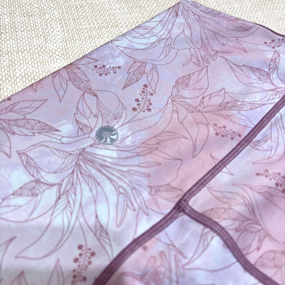 sukala Mサイズスカーラヨガウェアピンク花柄lavaレギンスピラティス