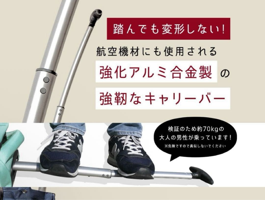 leedee 2WAYキャリーバッグ　軽量　スーツケースリュック バックパック