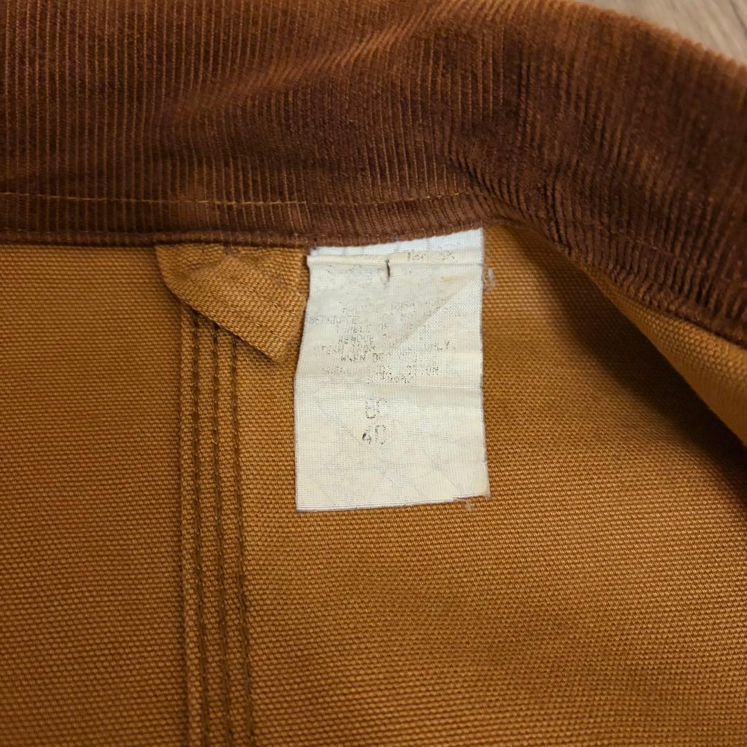 80s 90s Carhartt ミシガンチョアコート　裏地なし　usa製