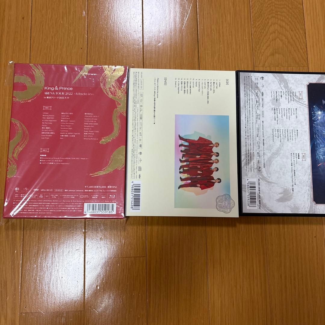 邦楽 King & Prince B lu-ray CD Number_i