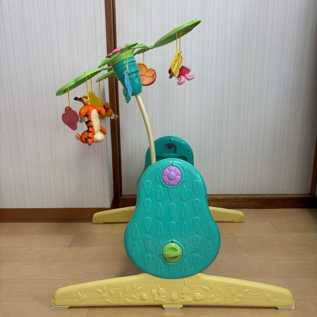 【美品❣️】タカラトミー くまのプーさん えらべる回転 6WAY ジム メリー
