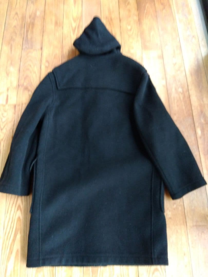 クローバーオール　黒　ダッフルコート