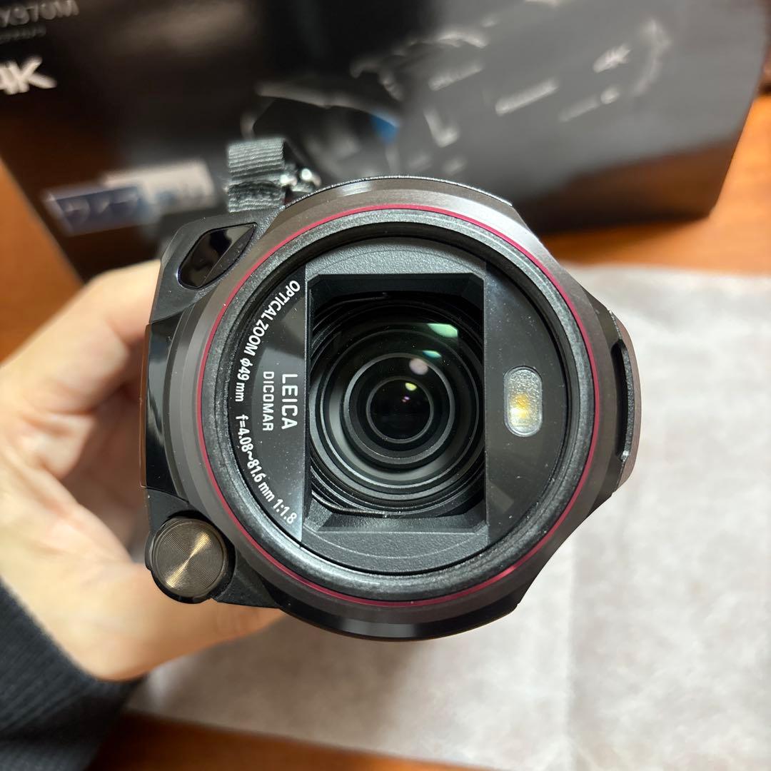 Panasonic HC-WX970M-K デジタル4Kビデオカメラ