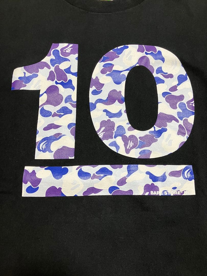 トップス a bathing ape 10th anniversary tee