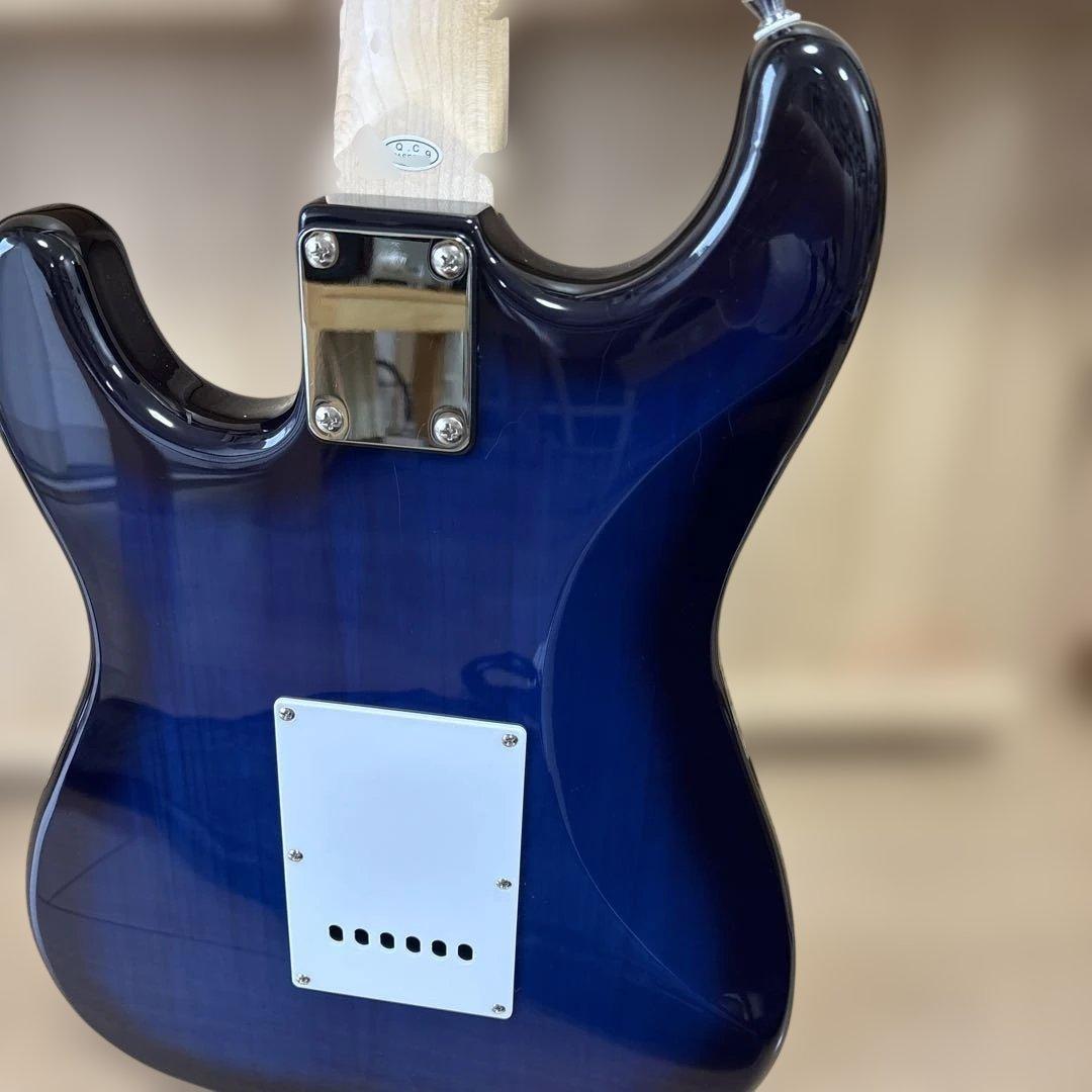 フォトジェニック エレキギター 初心者入門ライトセット ST-180/BLS