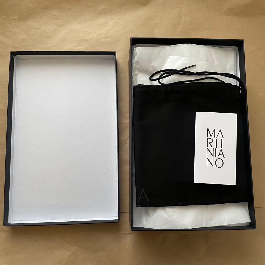 【新品・未使用】MARTINIANO Bootie Gold 36 23cm