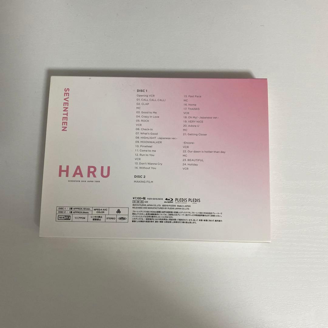 K-POP・アジア SEVENTEEN 2019 JAPAN TOUR HARU BluRay
