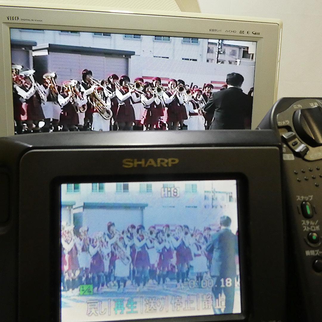 シャープ VL-HL50 動作良好　VideoHi8 ビデオカメラDVD化に最適
