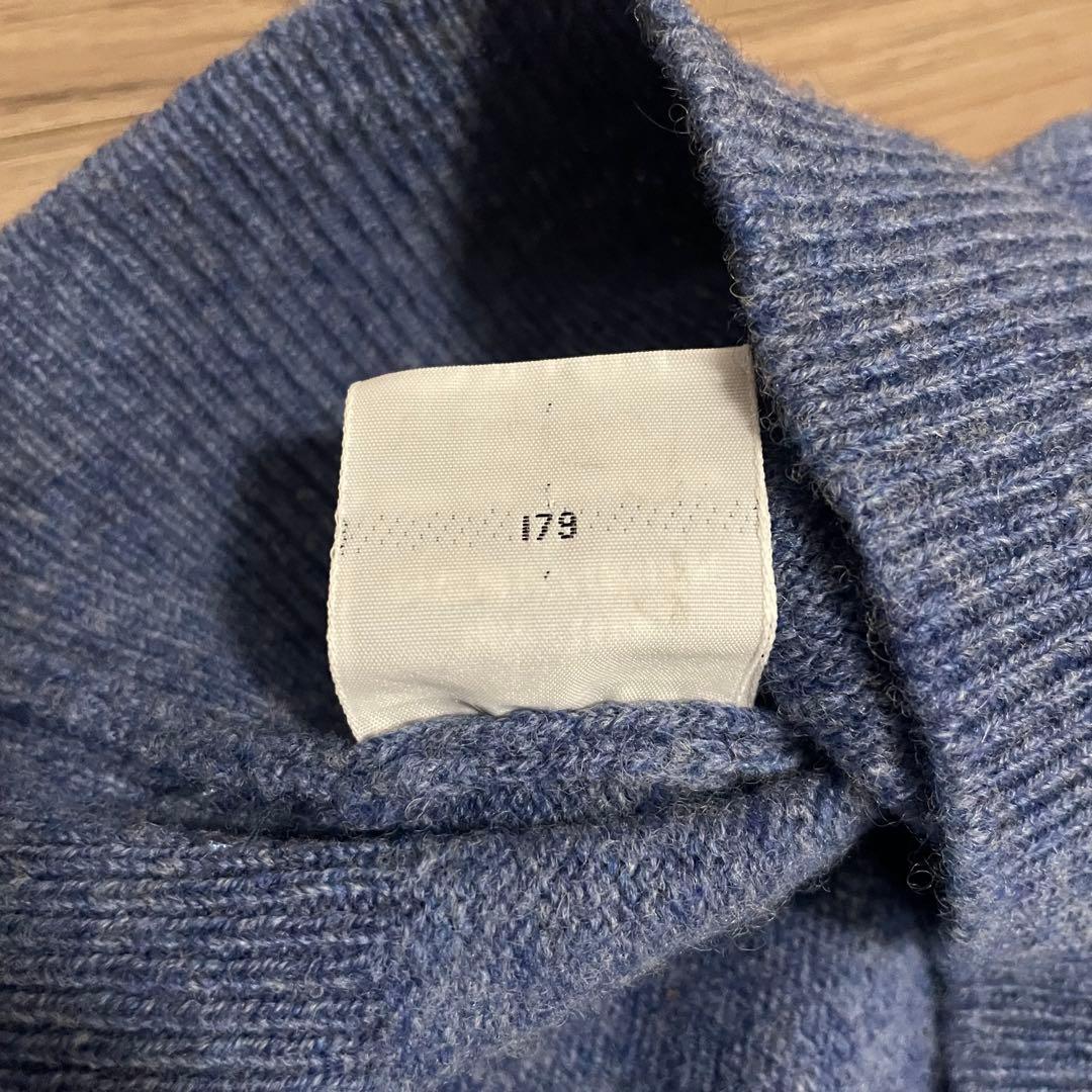英国製 90s land's end ニットベスト lambswool US古着