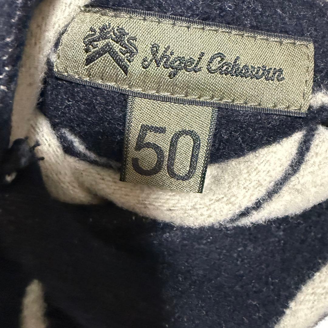 Nigel Cabourn マウンテニアブランケットベスト　リバーシブル　50