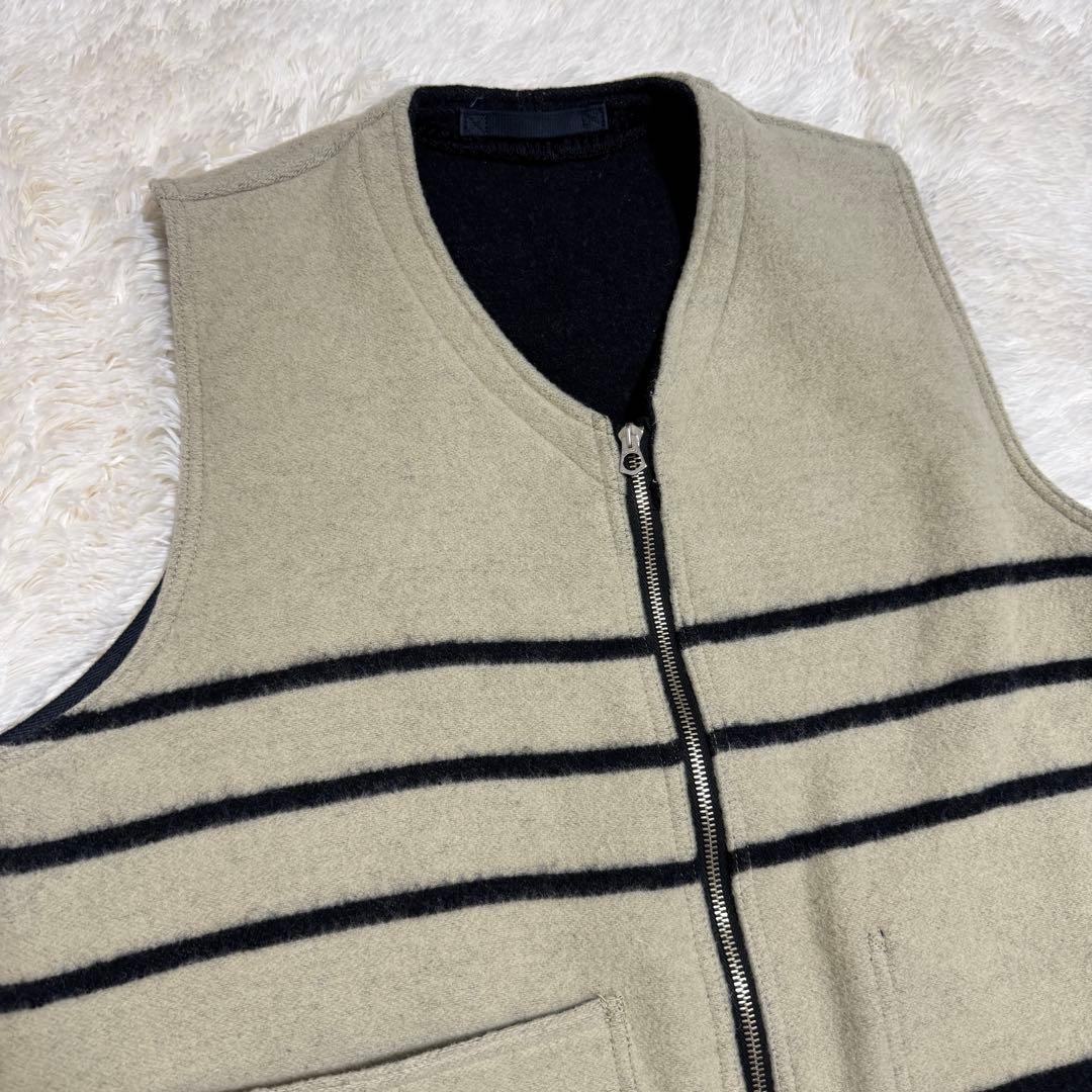 Nigel Cabourn マウンテニアブランケットベスト　リバーシブル　50