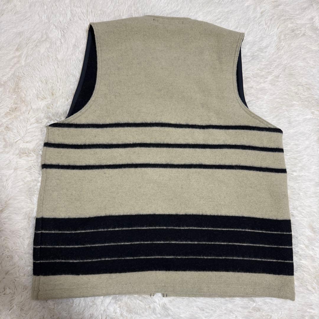 Nigel Cabourn マウンテニアブランケットベスト　リバーシブル　50