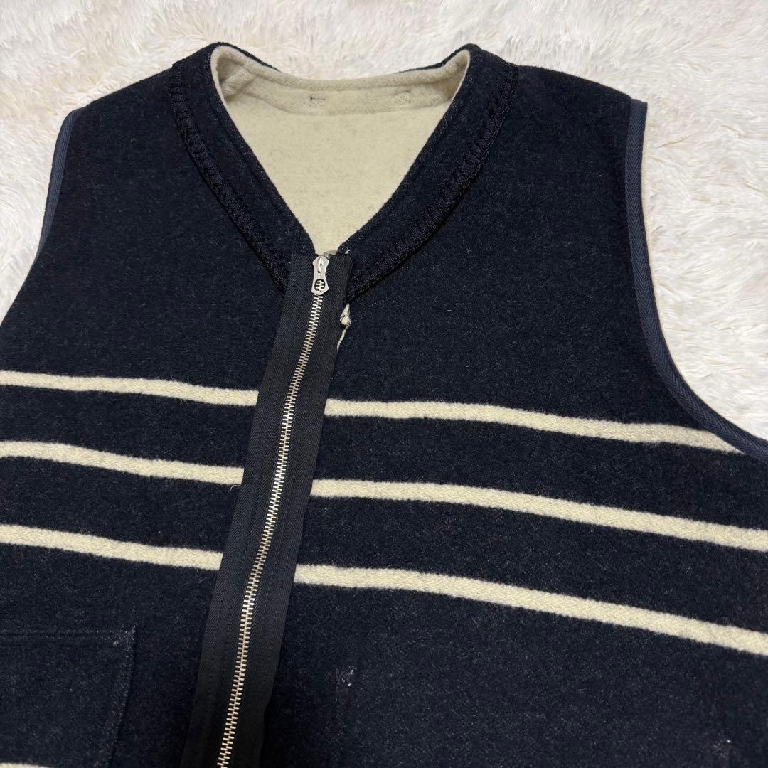 Nigel Cabourn マウンテニアブランケットベスト　リバーシブル　50