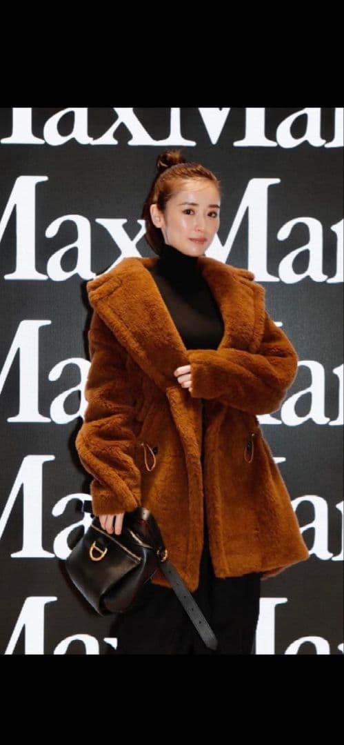 極美品MaxMaraテディベアコート ミドル丈　XS(SS)