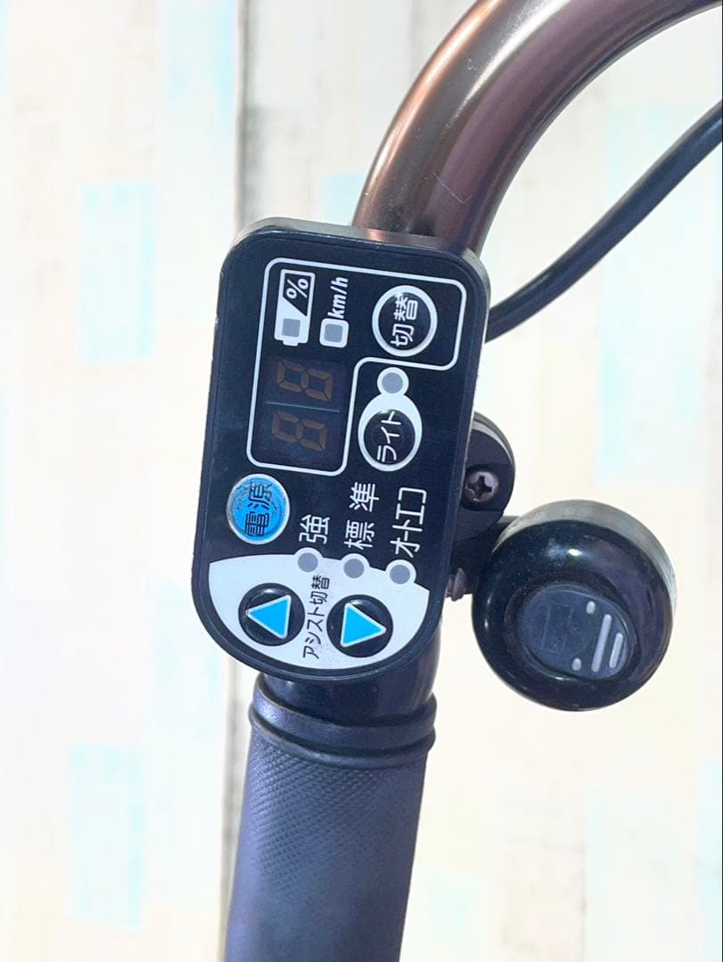 ⭐️新品バッテリー⭐️HYDEE！26インチ⭐️ハイディー子供乗せ電動自転車Y3428