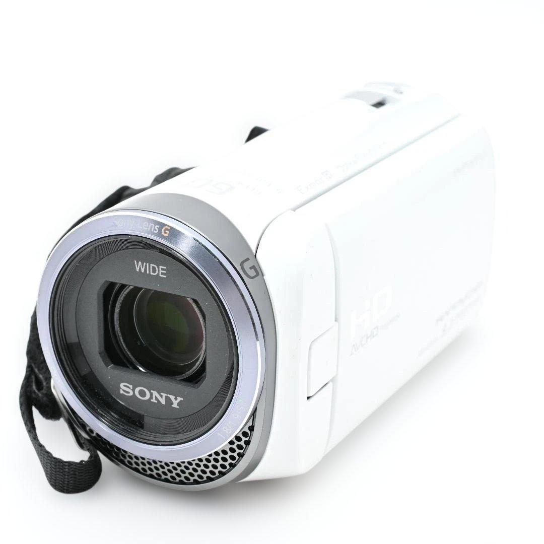 【良品】 SONY Handycam HDR-CX420/W ビデオカメラ