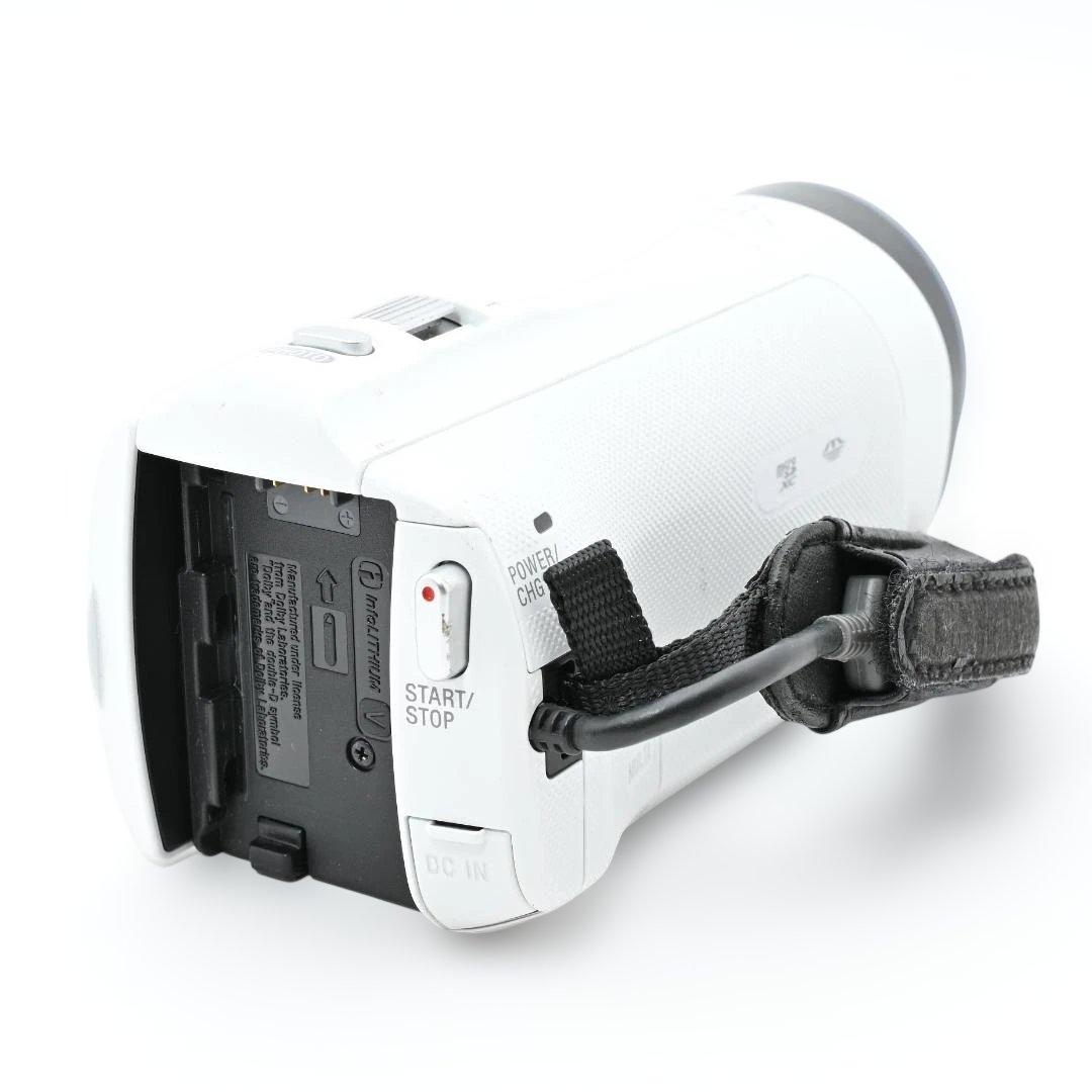 【良品】 SONY Handycam HDR-CX420/W ビデオカメラ