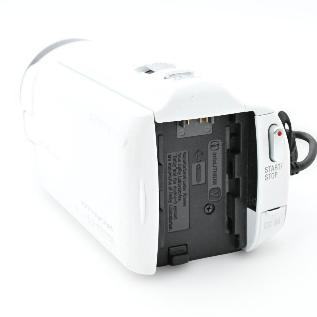 【良品】 SONY Handycam HDR-CX420/W ビデオカメラ