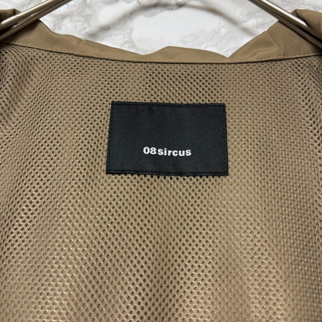 【極美品】08sircus ベージュ ロングコート サイズ1