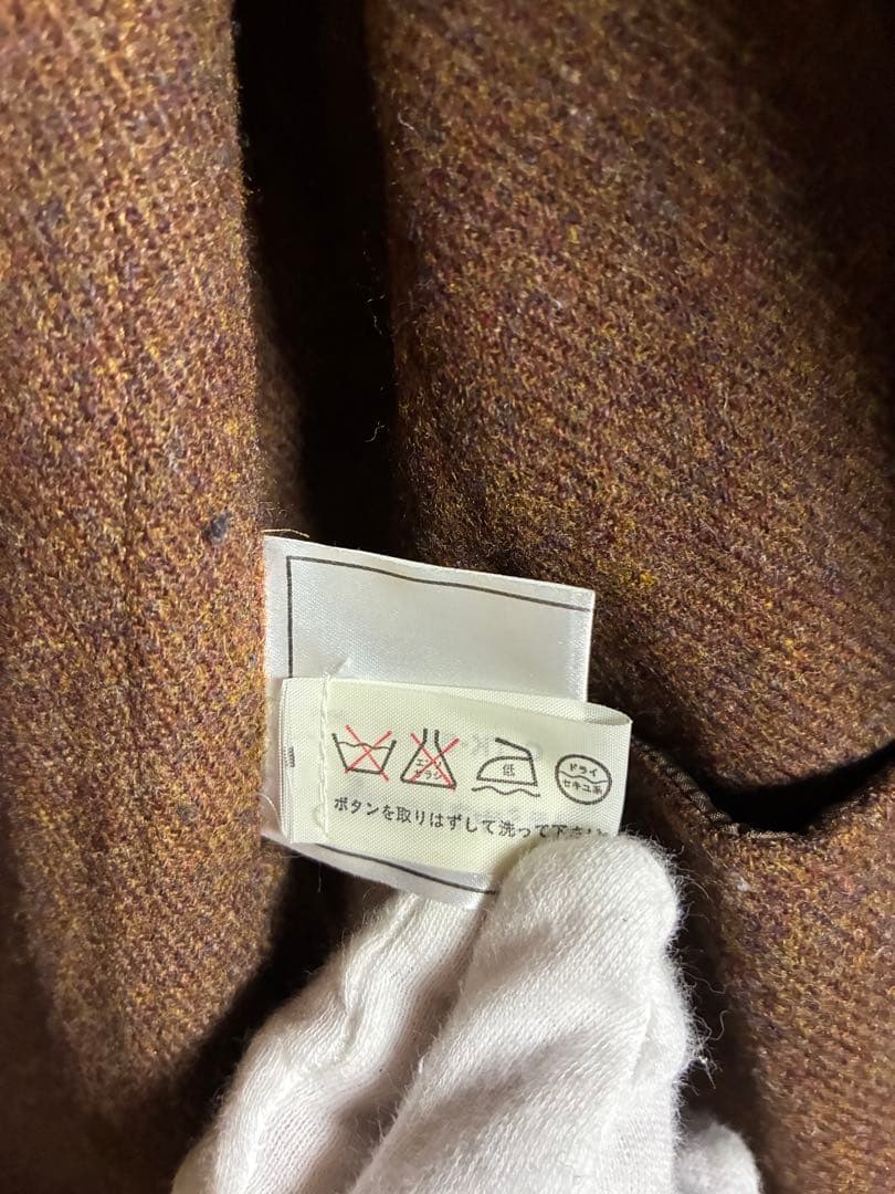 【最終価格】CHANEL コート　ウール　ブラウン　ロング　美品