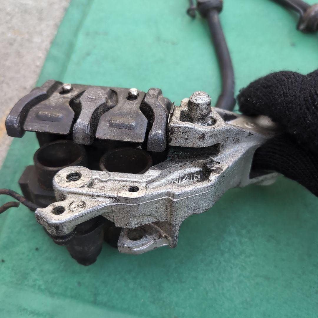 cbr400f キャリパー ホーク 流用