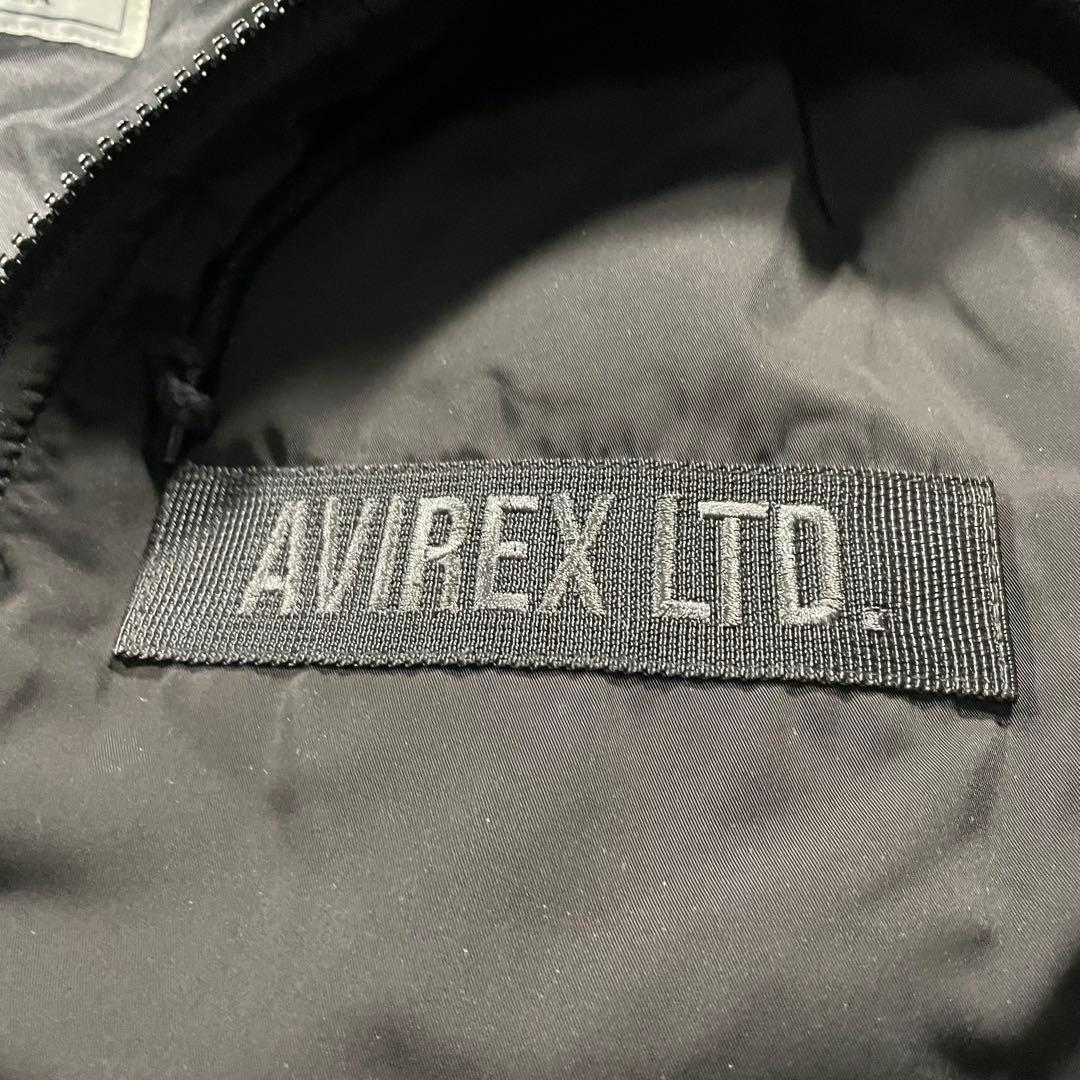 AVIREX LTD フード付きダウンジャケット M MA1