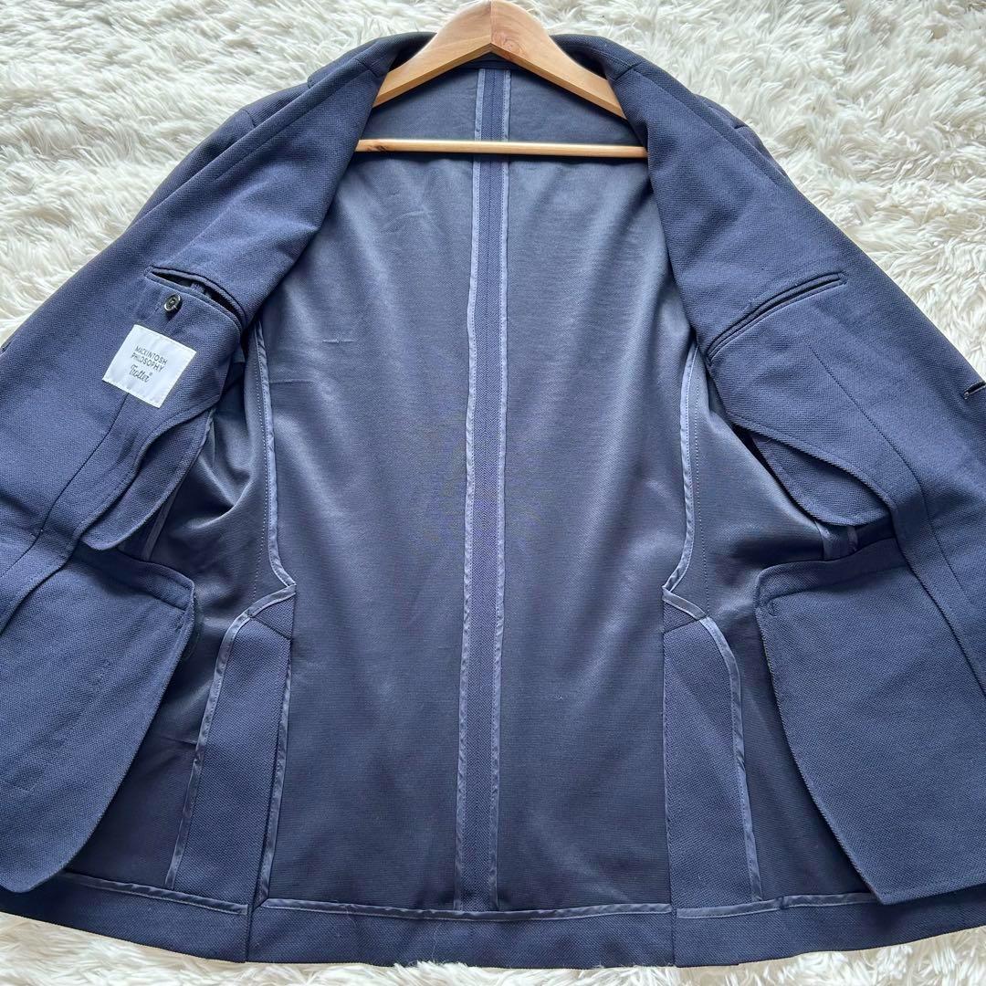 美品✨マッキントッシュフィロソフィー　TROTTER テーラード　紺　M　春夏