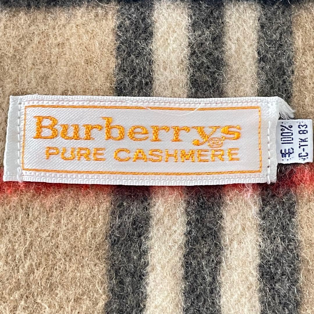 バーバリー ノバチェック マフラー カシミヤ Y2K Burberrys