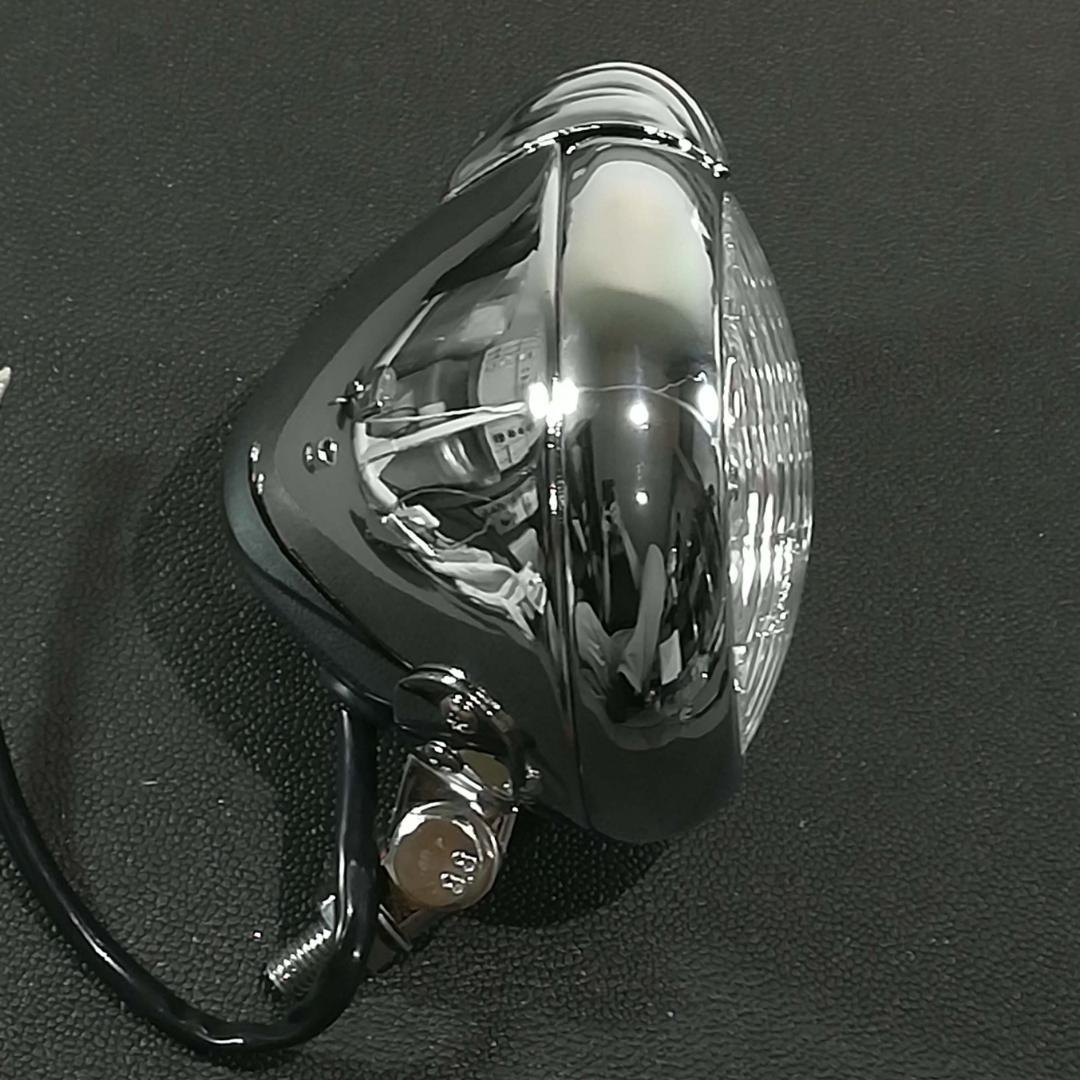 12Ｖ ユニティタイプ　4.5インチ　ヘッドライト　Ｈ4 ビンテージ　ハーレー
