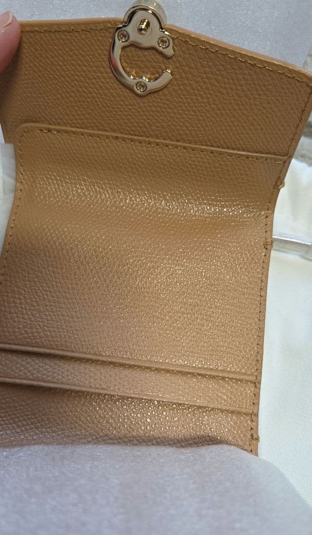 ま*い様 CAFUNÉ　 三つ折り財布　新品